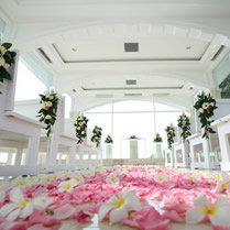 bali blue point chapel wedding