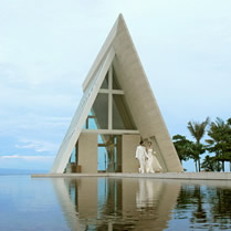 bali infintity conrad chapel wedding