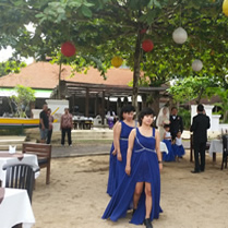 bali janur kuning restaurant wedding